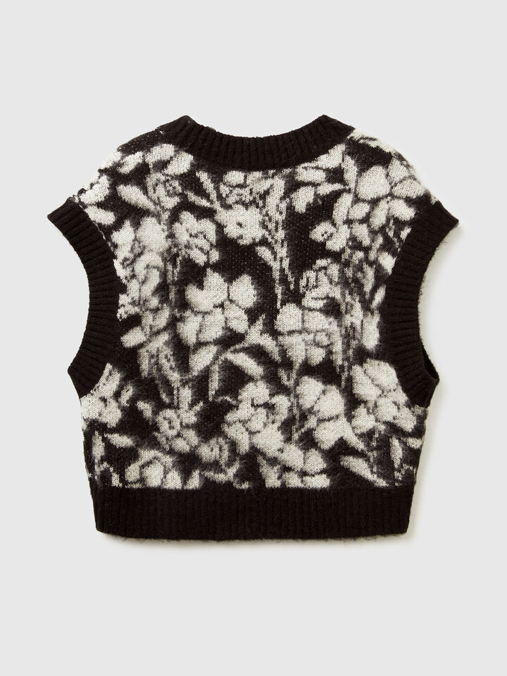 S/L V NECK SWEATER Women image number 6